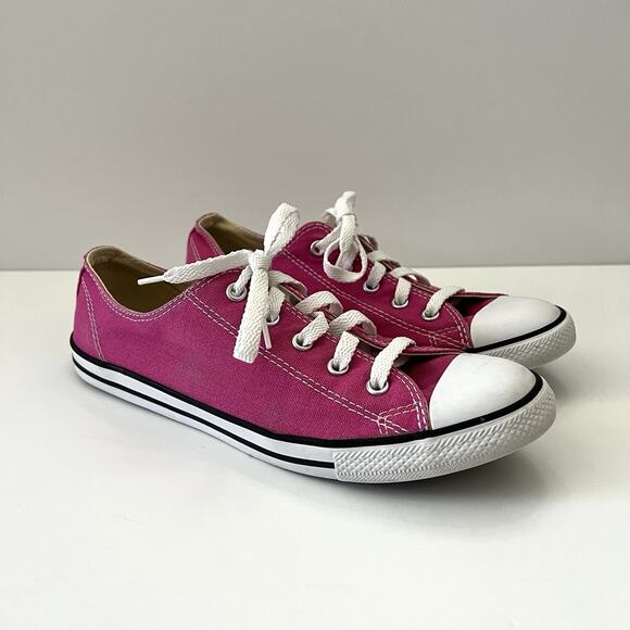 Converse Chuck Taylor All Star Dainty Ox Low Canvas Lace Sneaker 547153F Women 8 - Picture 1 of 11